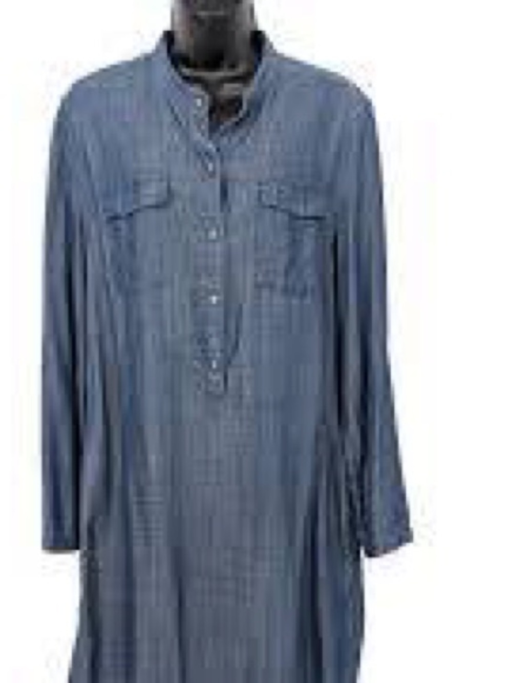 Tommy Bahama Women's Chambray Shirt Dress / Tunic, S
